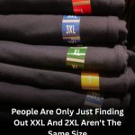 People Are Only Just Finding Out XXL And 2XL Aren’t The Same Size