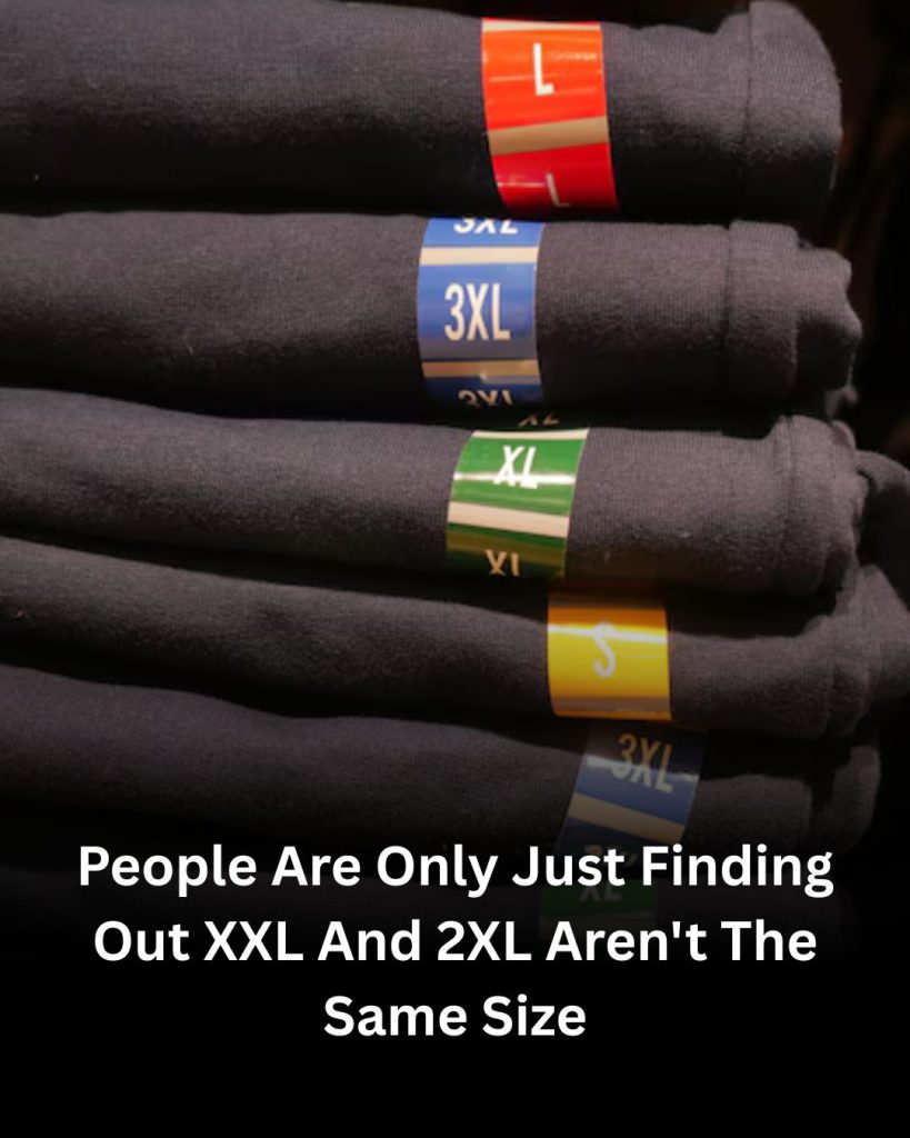 People Are Only Just Finding Out XXL And 2XL Aren’t The Same Size