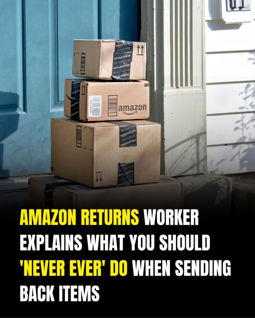 Amazon returns worker explains what you should ‘never ever’ do when sending back items