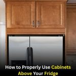 How to Properly Use the Cabinets Above Your Fridge