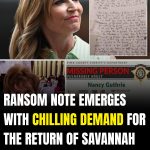 Ransom note found with chilling demand for the return of Savannah Guthrie’s mother