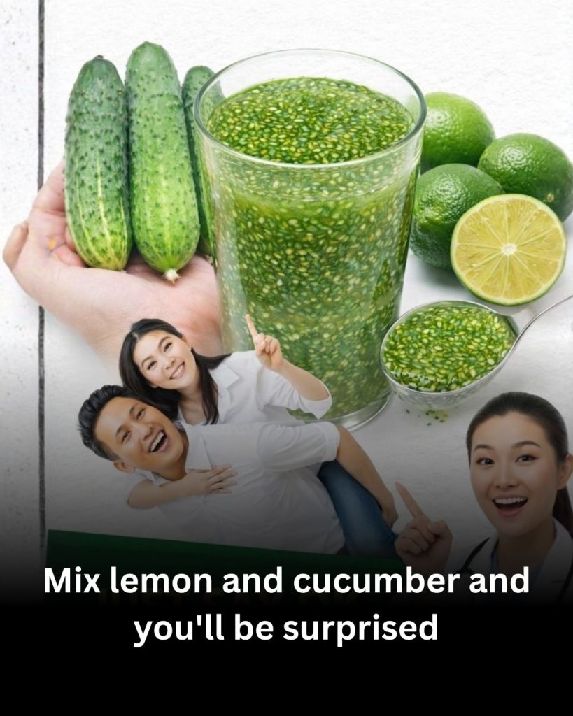 Benefits of Mixing Lemon and Cucumber: The Refreshing Natural Drink That Surprises Many
