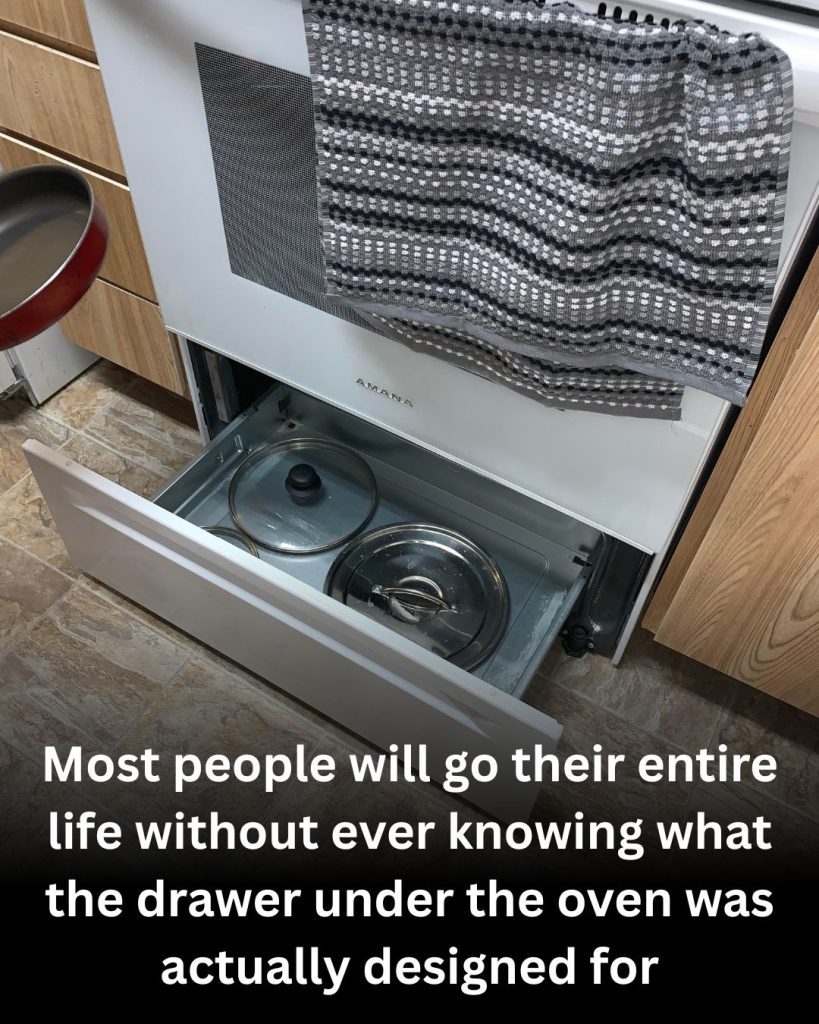 Most people will go their entire life without ever knowing what the drawer under the oven was actually designed for