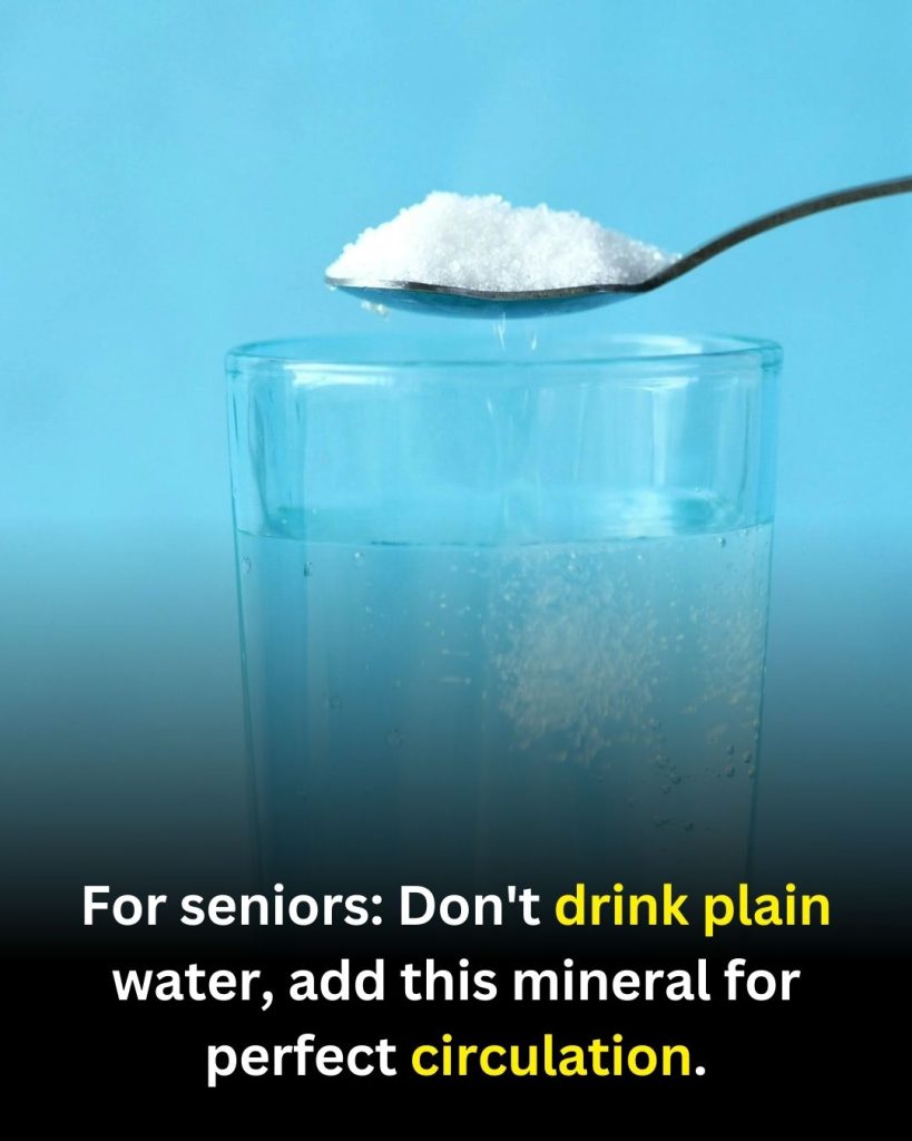 Seniors: Rethinking Plain Water — How Magnesium-Rich Hydration May Support Circulation and Daily Vitality