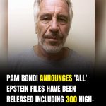 Pam Bondi Says Epstein Case Files Have Been Fully Released Under Transparency Law