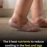 The 5 best nutrients to reduce swelling in the feet and legs