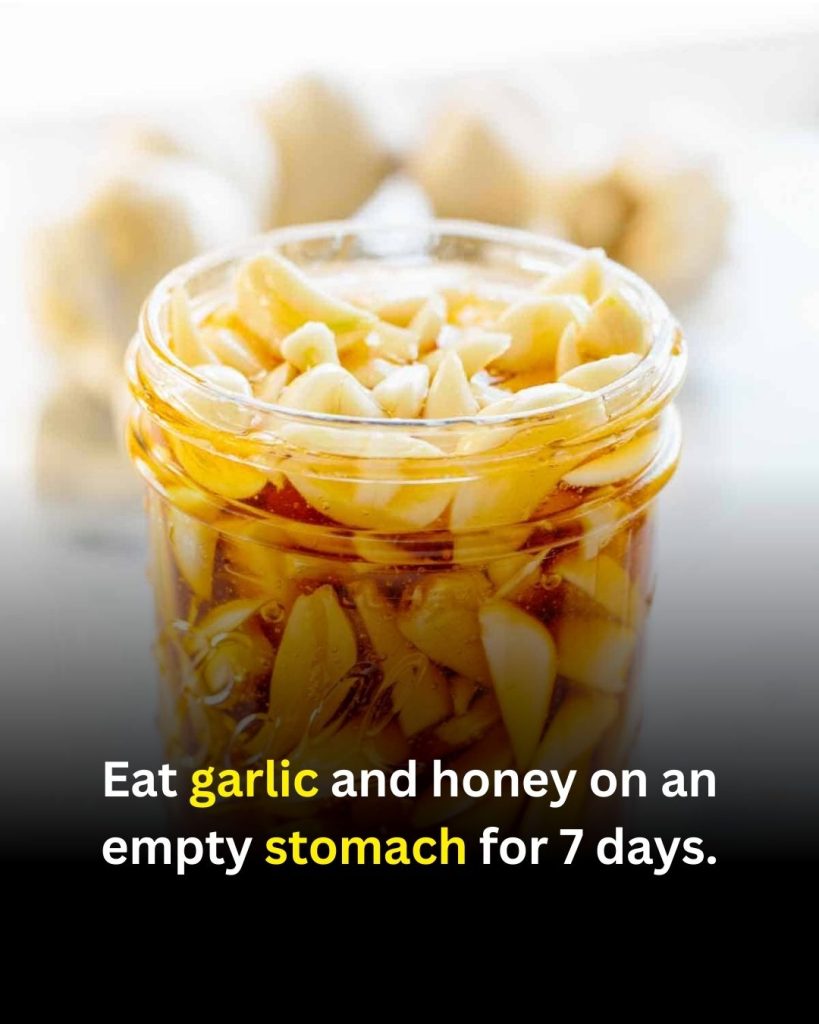 Garlic and Honey on an Empty Stomach for 7 Days: A Traditional Wellness Habit