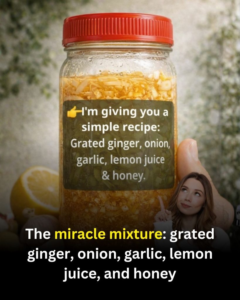 Natural Ginger, Onion, Garlic, Lemon & Honey Remedy: Complete Recipe and Benefits