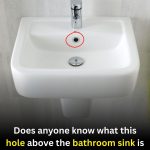 The Small Hole in Your Bathroom Sink That Actually Saves You From Big Messes