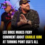 Lee Brice’s comment at Turning Point USA’s All-American Halftime show