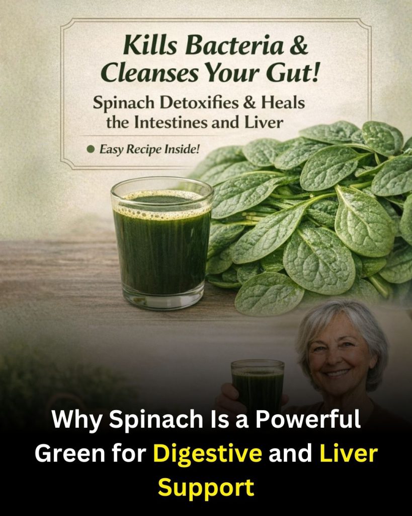Why Spinach Is a Powerful Green for Digestive and Liver Support