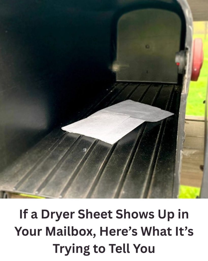 Why Someone Might Put a Dryer Sheet in a Mailbox — and What It Usually Means