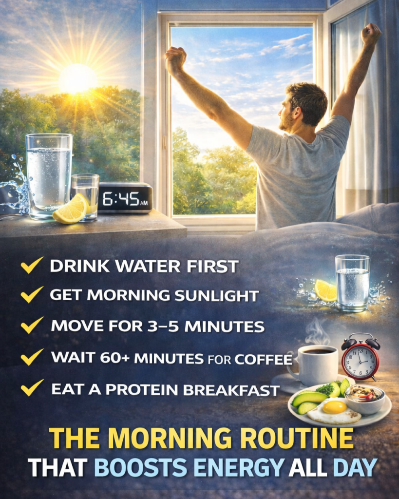 The Morning Routine That Boosts Energy All Day