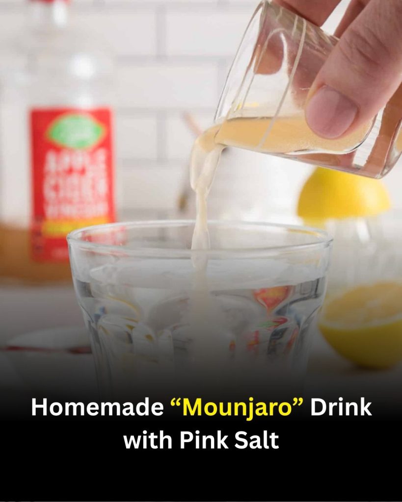 Homemade Lemon-Ginger Hydration Drink with Pink Salt