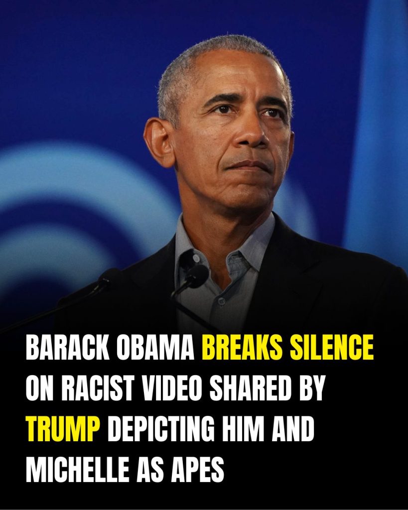 Barack Obama Speaks Out After Controversy Over Video Shared From Trump’s Account