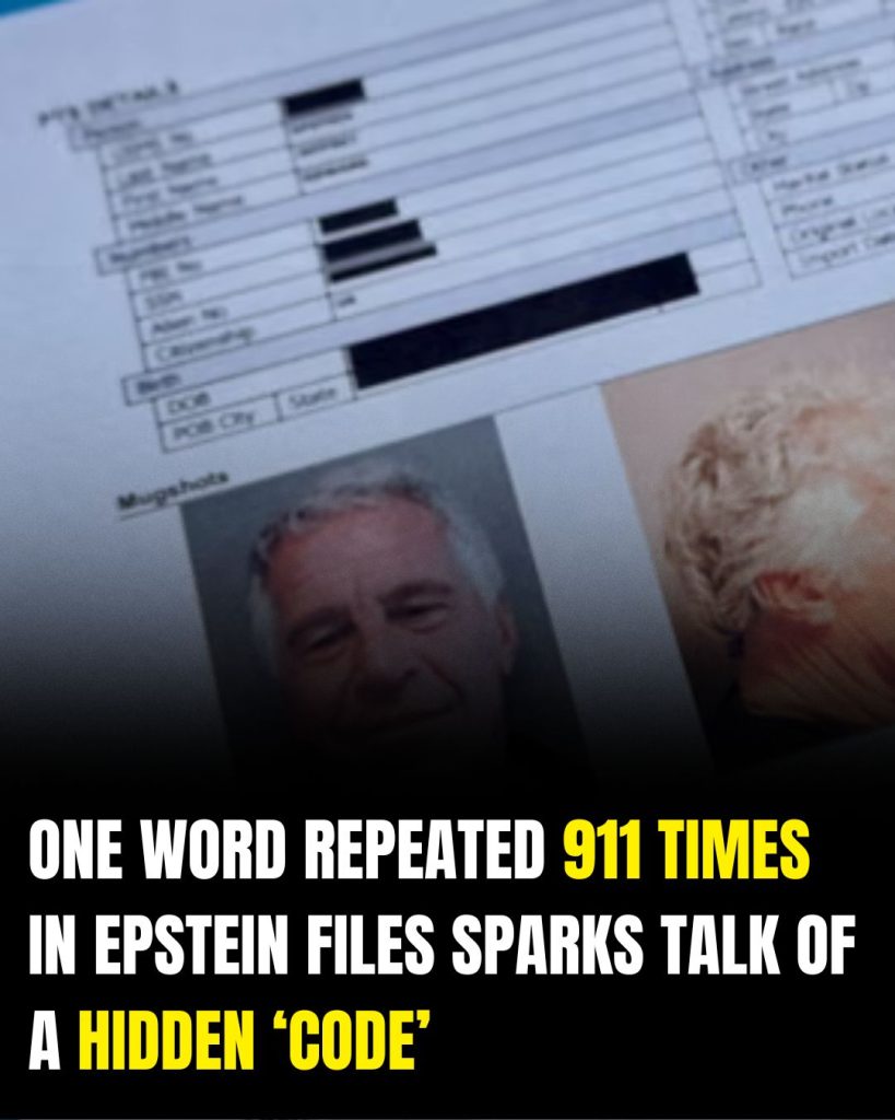 One word found 911 times in Epstein files reveals ‘secret code’