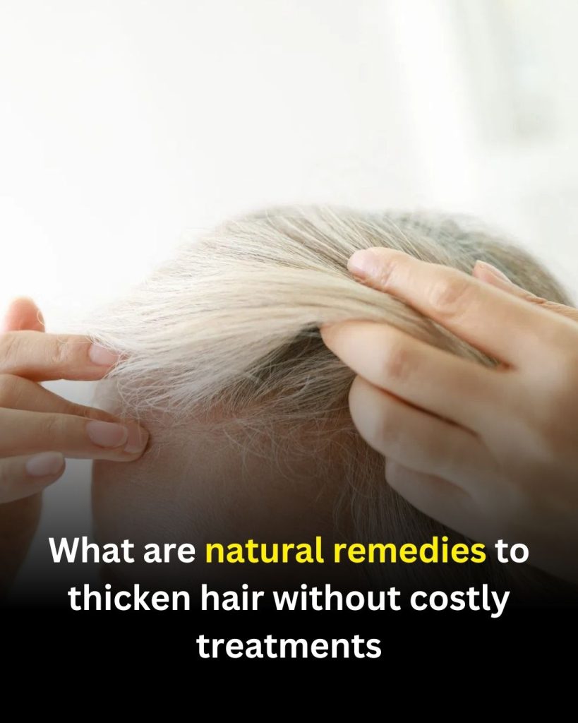 Natural Ways to Support Thicker-Looking Hair as We Age
