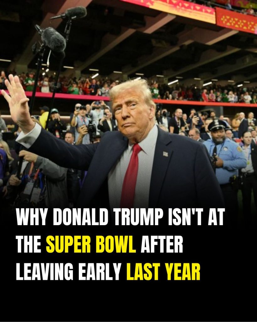 Donald Trump won’t be at the Super Bowl this year — here’s why