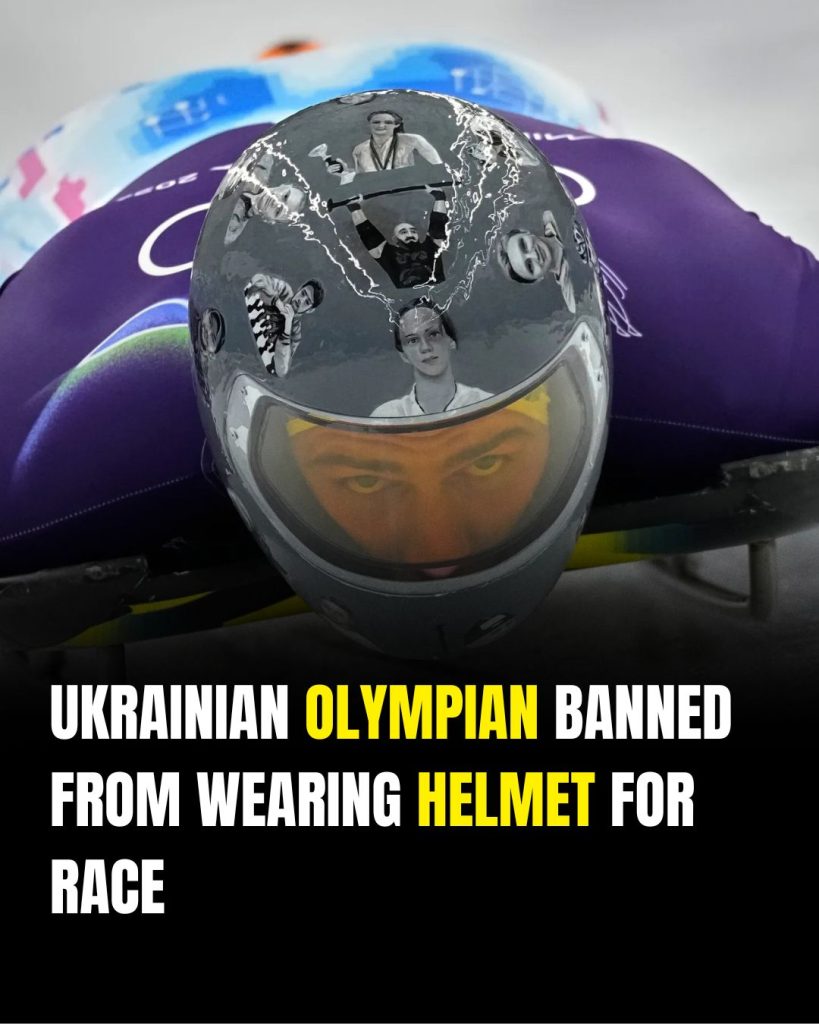 Ukrainian Skeleton Racer Told He Cannot Use Tribute Helmet at Olympics