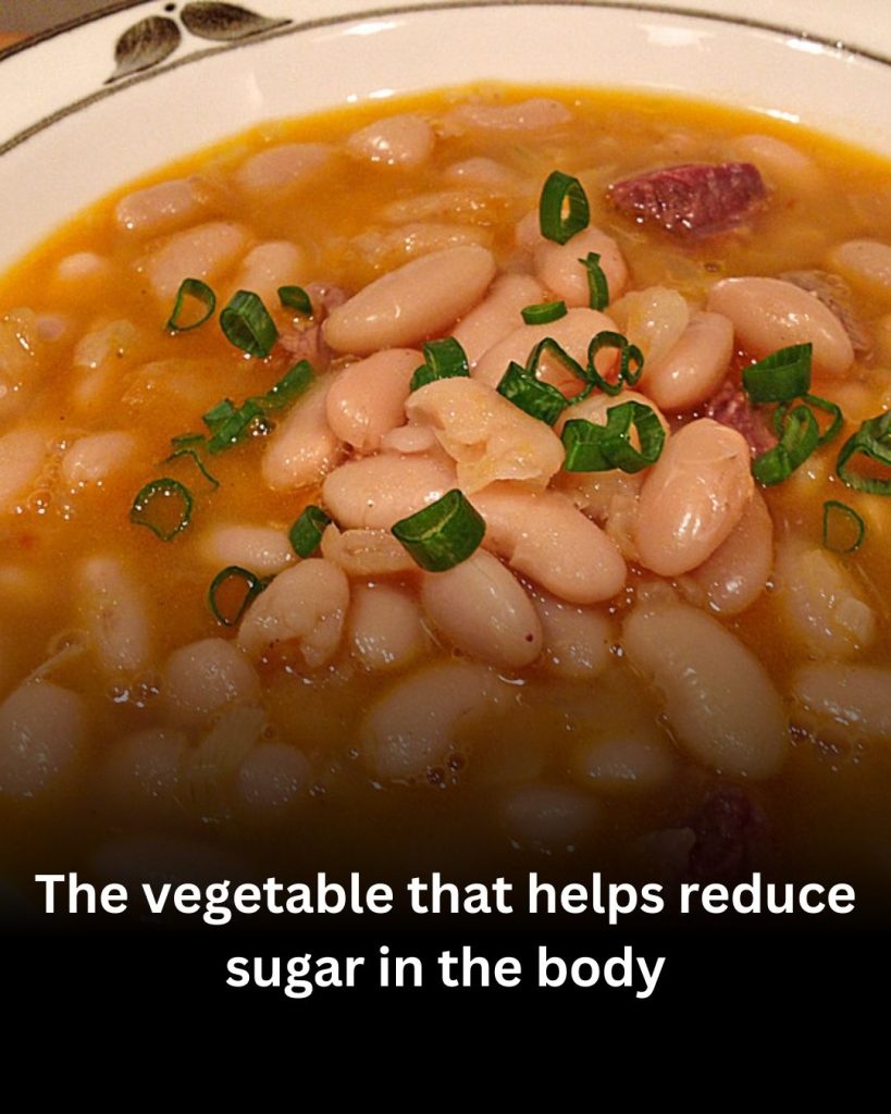 The vegetable that helps reduce sugar in the body. It is a strong opponent of diabetes.