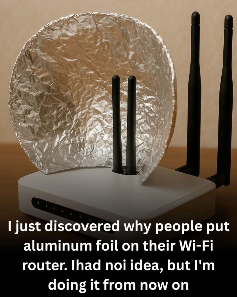 Why People Put Aluminum Foil Behind Wi-Fi Routers