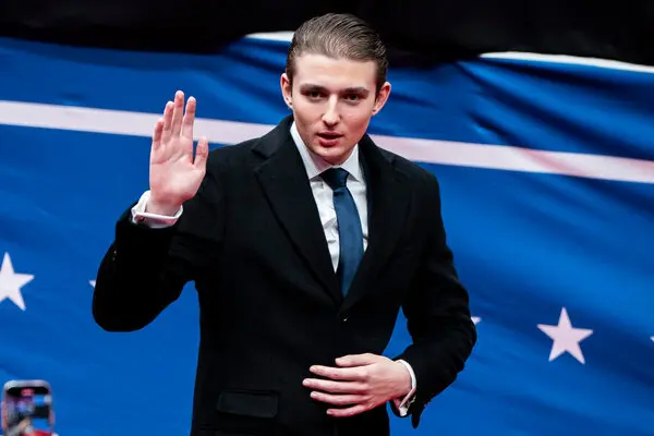 Website launched calling to draft Barron Trump following US and Middle East conflict