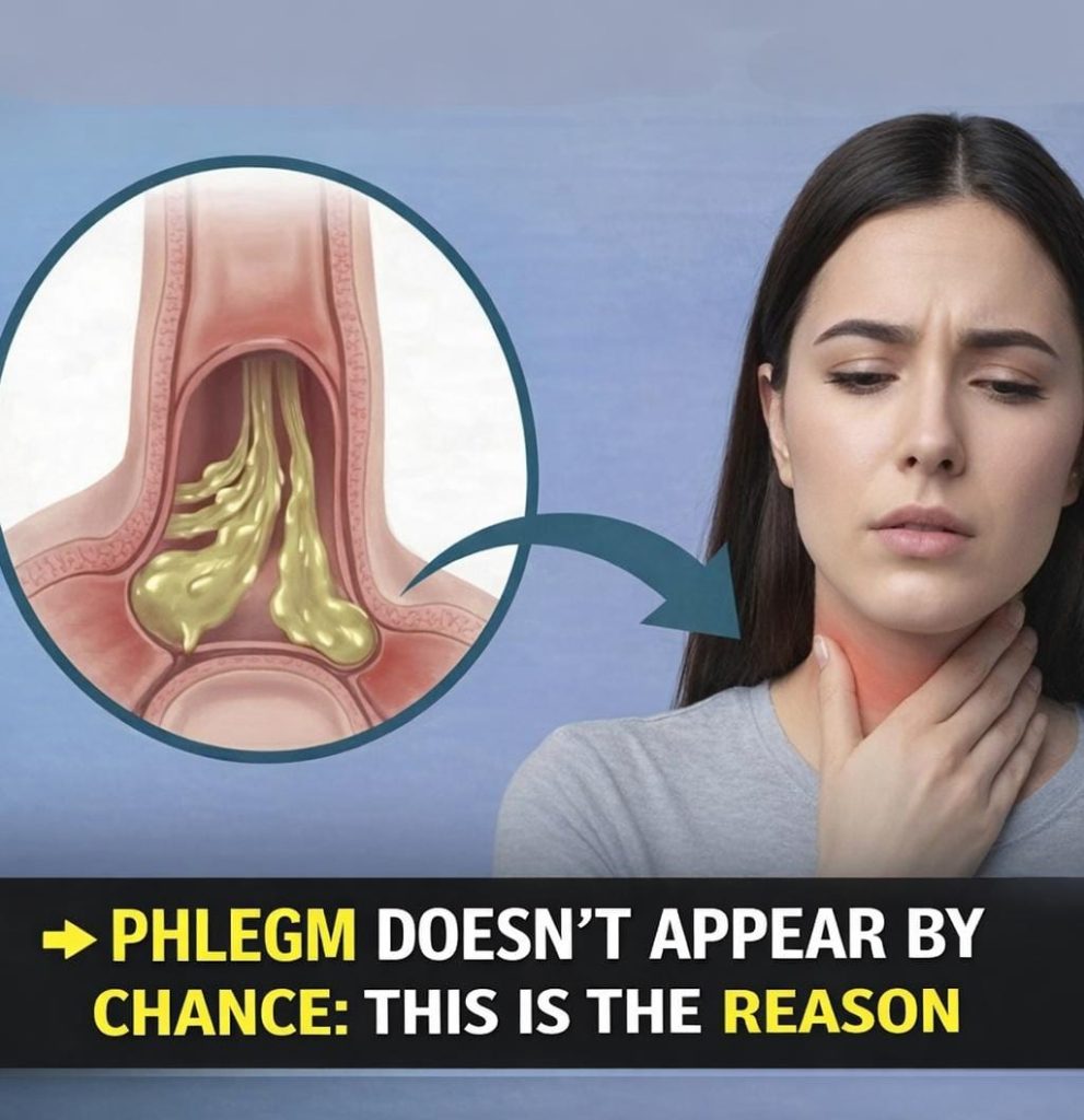 Constant phlegm in your throat and you don’t know why? These could be the causes