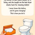 Surprising Dryer Sheet Hack for Easy Toilet Cleaning