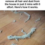 The Plastic Bag on Broom Trick: Say Goodbye to Your Vacuum Cleaner