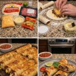 Golden Garlic Butter Burger Taquitos