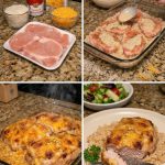 Smothered Cheddar Pork Chop Bake