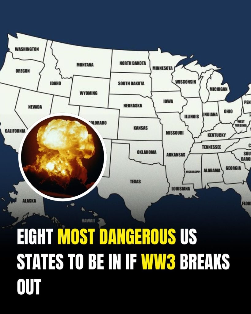 8 most dangerous US States to be in if WW3 breaks out