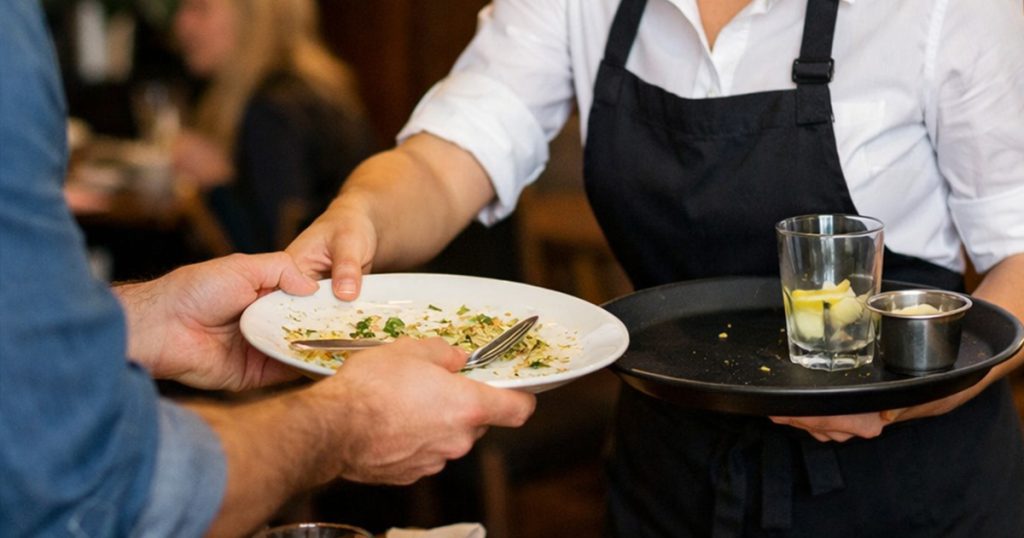 What Psychologists Say About People Who Help a Waiter Clear the Table