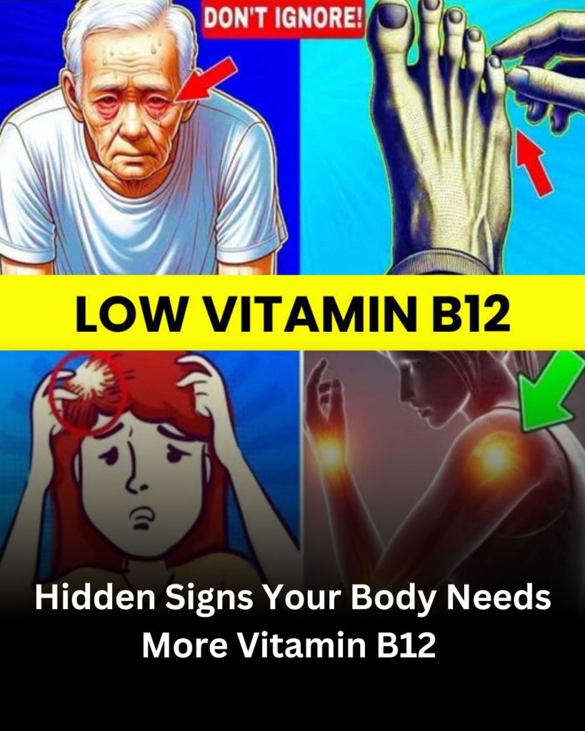 9 Hidden Signs Your Body Needs More Vitamin B12
