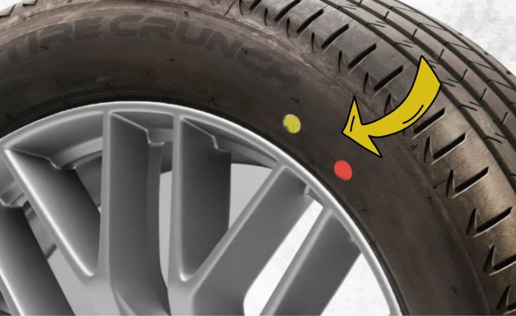 What the Red and Yellow Dots on Your Tires Really Mean