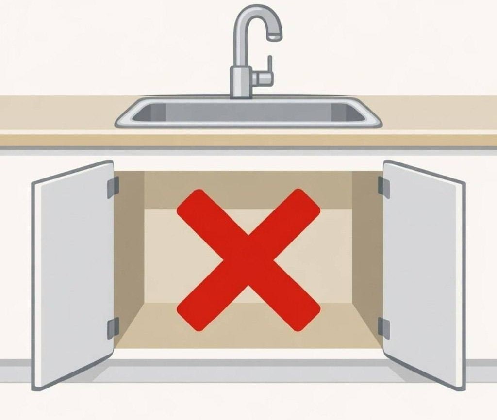 5 Things You Should Never Store Under Your Kitchen Sink