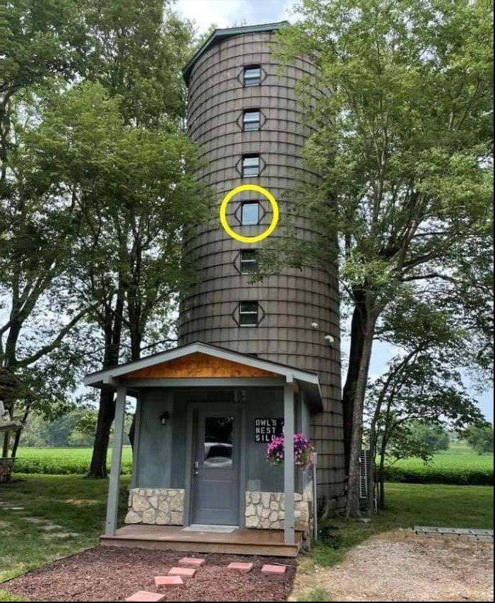 Man Turns Old Storage Silo Into a Stunning 2-Bedroom Home