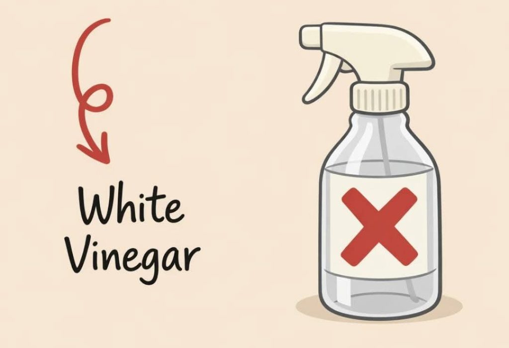 5 Household Items You Should Never Clean With Vinegar
