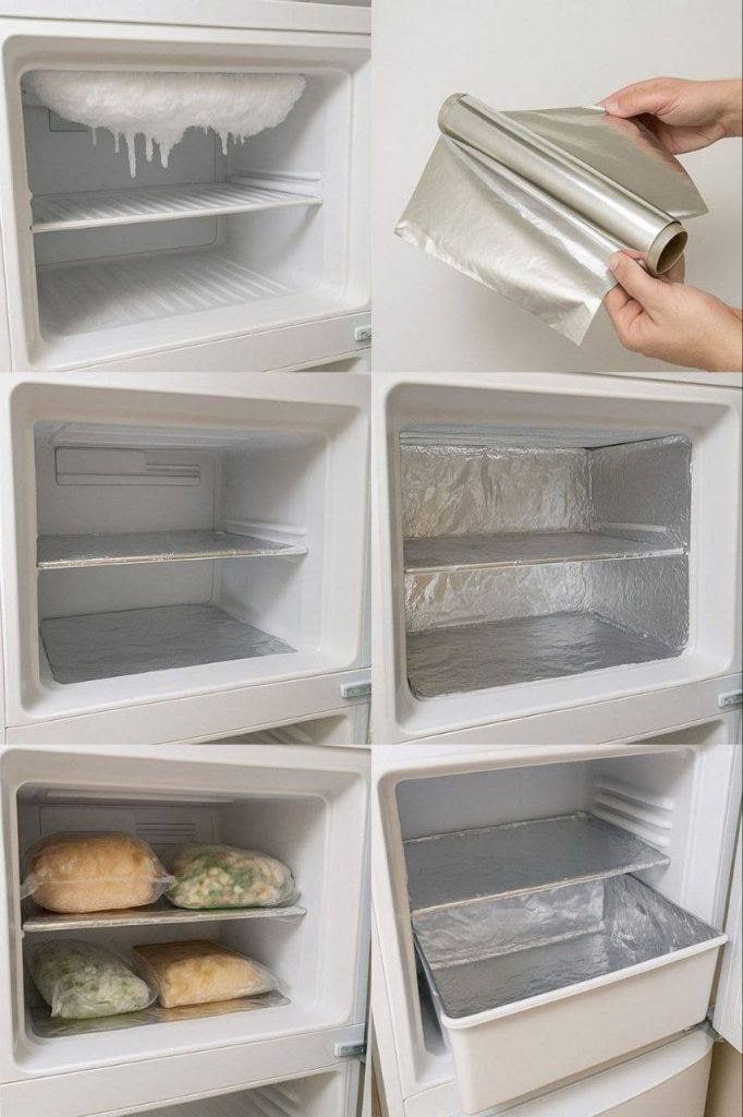 Aluminum Foil in the Freezer: The Simple Trick That Can Make Cleaning Easier