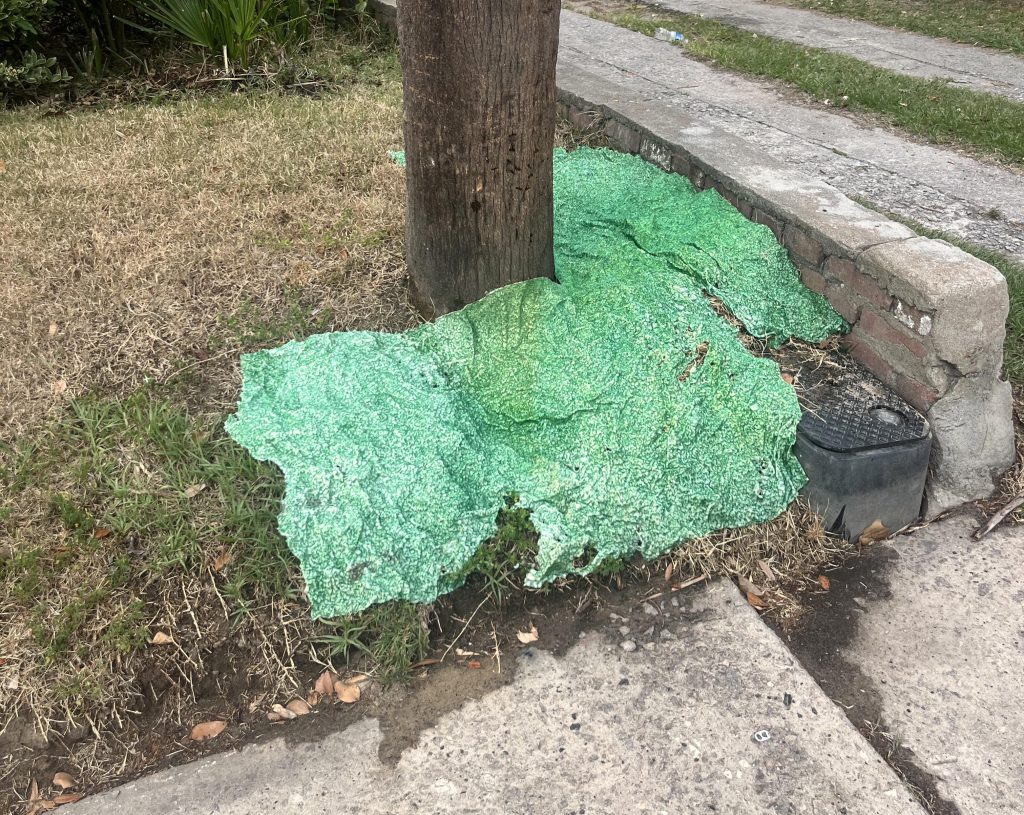 What Is This Green Mat on the Ground?