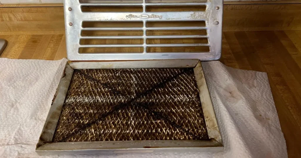 How to Clean Stove Vent Filters with a Dishwasher Tablet