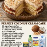 Perfect Coconut Cream Cake Recipe