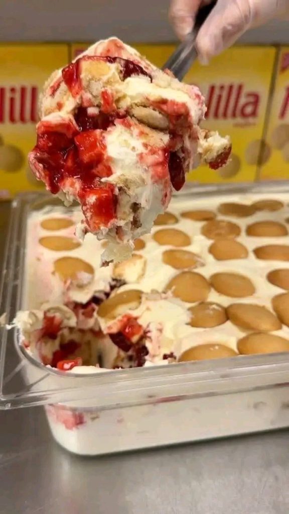 Strawberry Banana Pudding