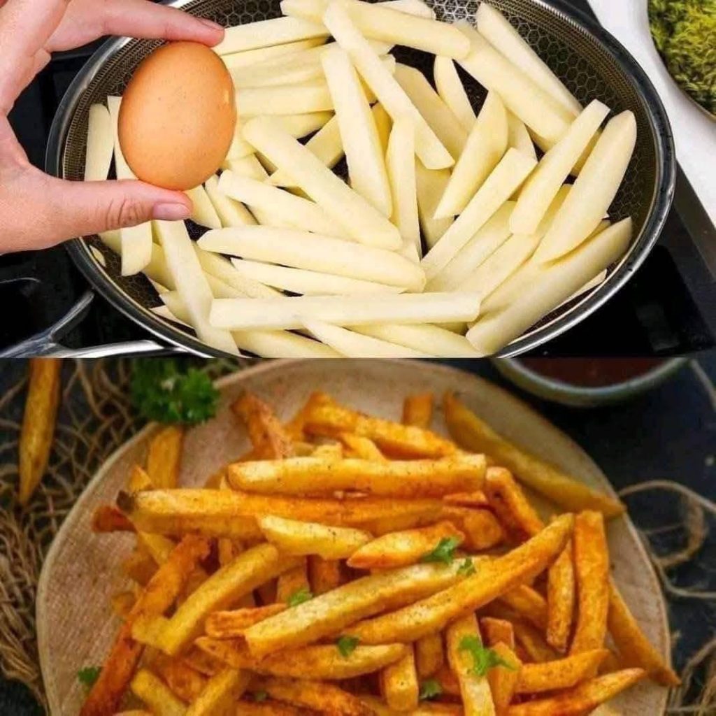 Crispy Potatoes with Scrambled Eggs