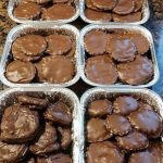 Homemade Turtle Candy with Pecans and Caramel