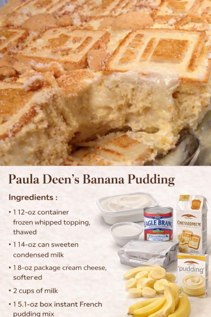 Paula Deen’s Banana Pudding