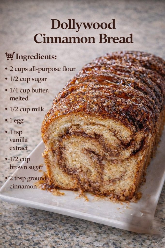 Dollywood-Style Cinnamon Bread