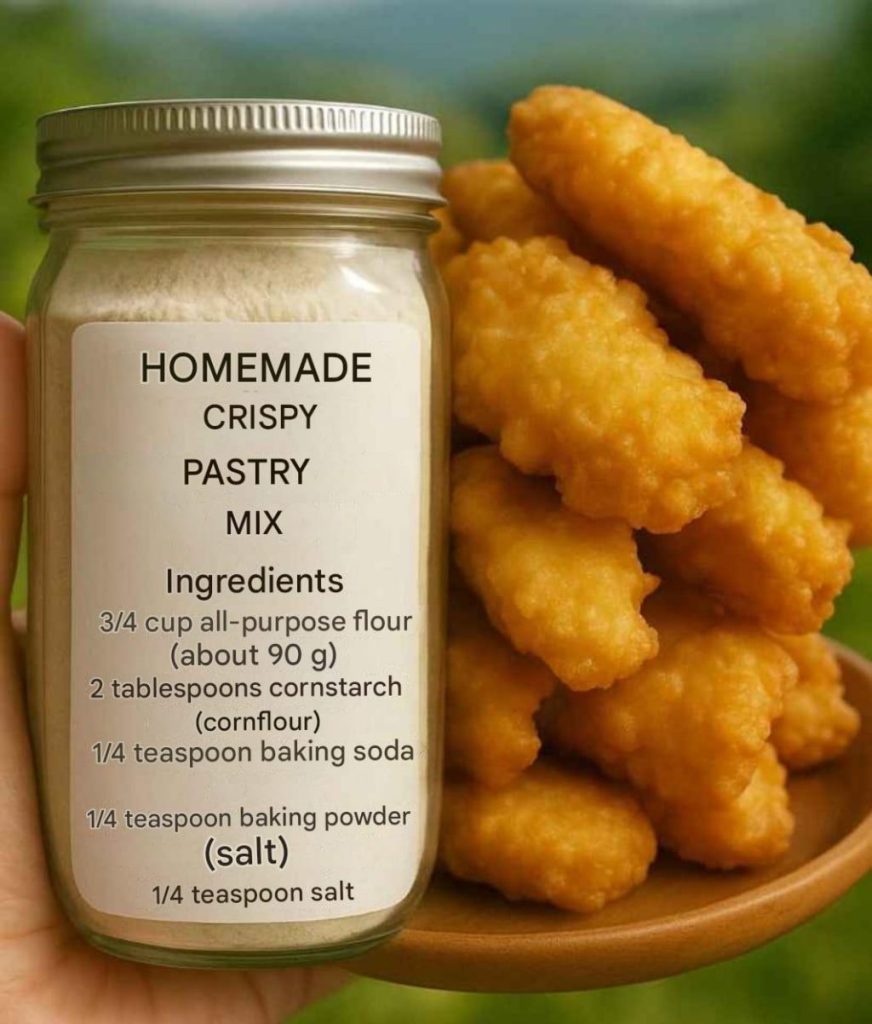 Homemade Crispy Batter Mix
