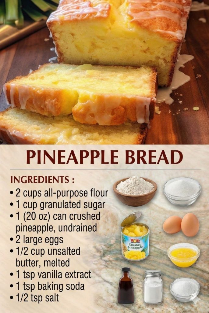 Pineapple Quick Bread