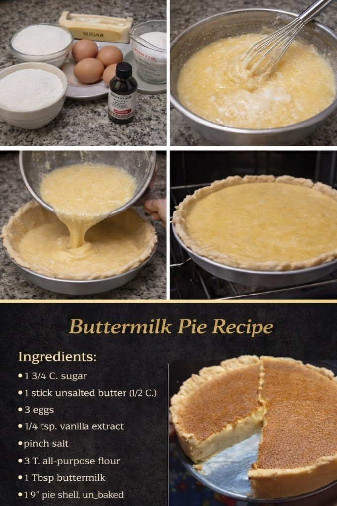 Old-Fashioned Buttermilk Pie
